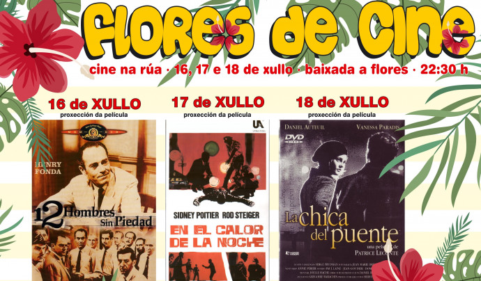 O Cine-Club programa noites de cine ao aire libre en 